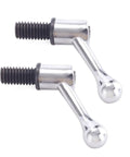 2 Pack Milling Machine Table Lock Handles For Vertical Mills M One Half Thread Aluminum Alloy Silver Heavy Duty