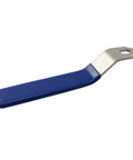 Stainless Steel Lever Handle Replacement For DN20 Ball Valve, Chrome Plated Quarter Turn With Blue Plastic Grip, Nonrusting, Comfortable