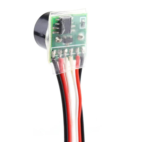 Close-up of Lost RC Aircraft Finder Alarm With Dope Dual Beep Voice for RC Airplanes Quadcopters and Helicopters wiring detail
