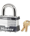 Commercial Grade Padlock Set Keyed Alike Six Pack With Two Inch Laminated Steel Body And Three Eighths Inch Hardened Boron Alloy Shackle For Extra Pry And Drill Protection Non Rekeyable padlock with keys
