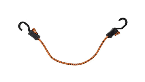 All-Purpose Adjustable Bungee Cords With Hooks 24 Inch Orange and Black 10 Count Dial In The Tension And Length From 24 Inches To 10 Inches For Securing Straps Cords Tarps And More