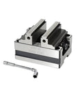 Zy60-80 Four And Five Axis Turntable Fixture Plus Self Centering Vise For Machining Centers featuring hardened steel design and hex wrench.