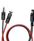 MC4 To 8mm Solar Adapter Cable For Explorer 160 240 500 1000 And GZ Portable Solar Generator Heavy Duty DC Connector Lead
