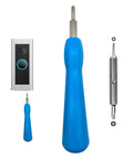 Doorbell Screwdriver Tool Kit With Double Ended Torx T6 And T15 for battery change, WiFi reset, and replacement, fits Ring models.