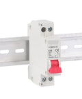 Top Shelf 1P+N Mini Circuit Breaker MCB Phase Neutral Electrical Switch on mount, designed for home electrical protection.