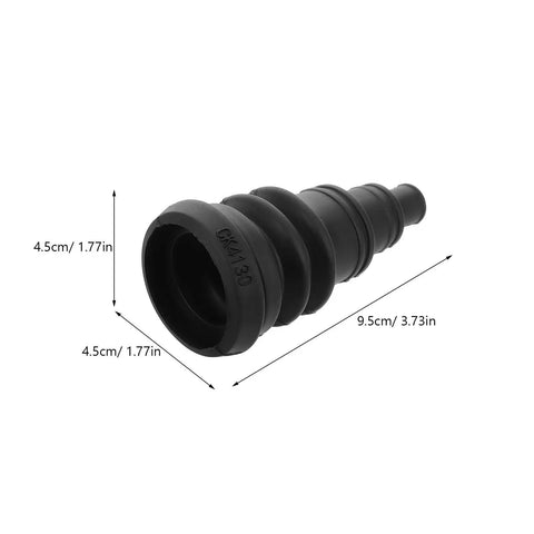 Beefed-Up Rubber Grommet Kit For Vehicle Wire Harness Protection, Heavy-Duty Grommets And Sleeves That Shield Cables From Abrasion And Vibration, Extend Longevity, Easy Install, Auto Wiring Guard Kit, black rubber grommet 4.5cm x 9.5cm