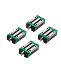 Get Smooth Sliding Action With These High Precision Linear Guide Rail Kits Featuring Two 2000mm HGR20 Rails And Four HGH20CA Bearing Blocks Perfect For DIY CNC Machinists And 3D Printing Geeks Who Demand Zero Stick Slip Performance. 4 HGH20CA linear bearing blocks