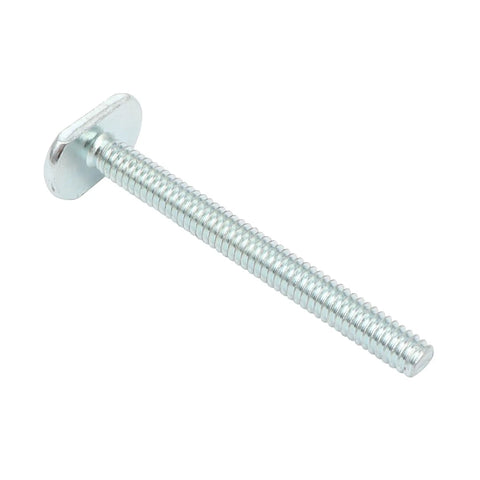 Quarter Inch 1/4-20 T Track Bolt Set, 2-1/2 Inch Length, Drop-In Sliding T Slot Bolts with T Shaped Head for Woodworking Jigs