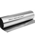 Premium 304 Stainless Steel Foil Roll 0.1mm Thick by 300mm Wide by 1M Long for DIY Crafts Electronics and Industrial Machinery Hardware Projects