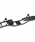Carbon Fiber Crawler Chassis Frame Kit With 4.3mm CNC Metal Build For Axial SCX10 II One Tenth Scale Off Road RC Truck Upgrade Black