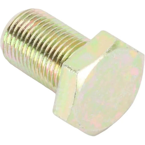 GM Disc Brake Spindle Backing Plate Upper Bolt 5/8-18 Right Hand Thread Direct OEM Replacement, steel close-up view
