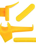 16 Sets Tire Machine Rim Protectors For Easy Mounting And Demounting Tires Wheel Side Guard Inserts Durable Plastic Heads