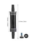 Square Tapered Bottom Bracket With Sealed Cartridge Bearings For Square Taper Cranks, Includes Mounting Screws, Fits 80Mm And 100Mm Frame Shells, 100 X 177Mm Size, Steel Shell, Built Tough, Low Friction, Easy Install