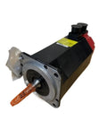 Three Phase Permanent Magnet Synchronous AC Servo Motor Built For Heavy Duty Industrial Automation Killer Precision Control Rapid Response Under Load High Torque Fast Acceleration And Wide Voltage Compatibility, showing side view with rugged housing.