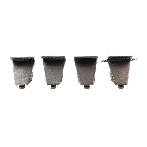 Rim Safe Jaw Clamp Protectors for Tire Changer Machines M12 Set Clip On Guard Caps Prevent Rim Scratches Durable Metal Construction