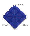 Blue 50mm watch block from Watch Band Remover Tool Kit With Portable Spring Remover, Pin Punch Set And Watch Block, Blue Color