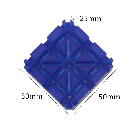 Blue 50mm watch block from Watch Band Remover Tool Kit With Portable Spring Remover, Pin Punch Set And Watch Block, Blue Color