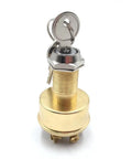 Heavy Duty Marine Ignition Switch For Boats 12 Volt 15 Amp 3 Position Keyed Ignition With 2 Keys Replacement MP39060 1 50 11621