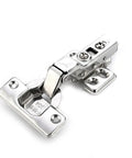 Stainless Steel Cabinet Door Hinges With Soft Close Damper Smooth Quiet Close Full Overlay Rust Resistant Kitchen Cupboard Hardware Easy Install
