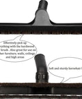 Close-up of 32mm Hardwood Floor Brush with 360 Degree Swivel Head, showing soft bristles for smooth floors and rugs.