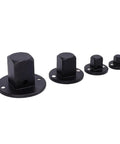 Low Profile Impact Socket Adapter Set For Tight Spaces Pro Grade Versatile Ratchet Adapters For Automotive And Industrial Maintenance Durable Stackable Design Perfect For Precision Mechanical Repairs And Limited Space Work