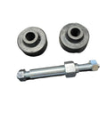 Trans Stud and Bushing Kit for Jeep CJ 76 to 90 and Wrangler YJ 87 to 90 with Manual Transmission, Includes Torque Arm Stud and Two Bushings for Complete Replacement, Direct Fit Parts for Reliable Drivetrain Support and Easy Install, two bushings and stud