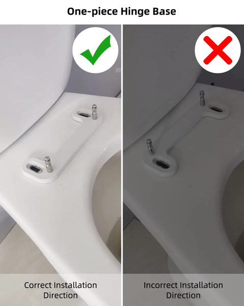 Elongated Quiet Close Toilet Seat With One Click Quick Release Anti Shift Design non slip bumpers installation guide