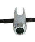 All In One Grease Fitting Tool For 1/8 And 7/16 NPT, close-up of metal tool head and attachments.