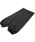 Tough As Nails Heat Resistant Welding Sleeves Fire Retardant Arm Protectors For Mechanics And Grinders Black with secure hook closure.
