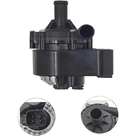 Top Tier Auxiliary Heating Water Pump Replacement For Model S And X 85d Awd 2016 To 2020, showing pump assembly with connectors.