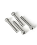 M2.5 x 8mm 50 Pack Socket Head Cap Screws And Bolts Crafted From Top Shelf 304 Stainless Steel with hex heads shown.