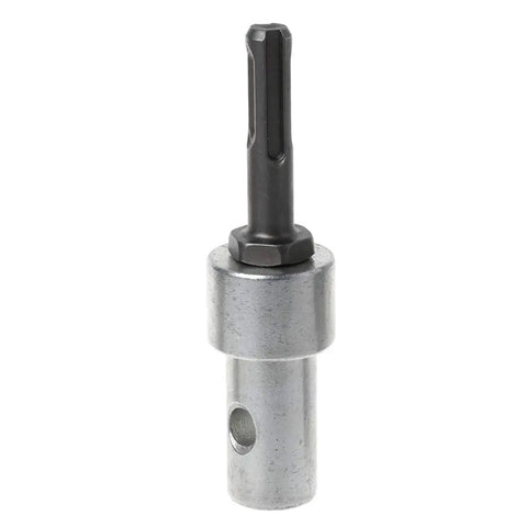 Round Pit Slot Drill Bit Adapter For Electric Drill Converts To Earth Auger Steel Construction Exchangeable 2 Pit System Simple Upgrade