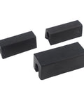 3 Pack Boat Transom Saver For Outboard Motors, Heavy Duty Marine Transom Support With Single Ram Hydraulic Tilt System Fit, Black PTR Material