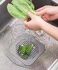 A Total Game Changer 3 Pack Silicone Drain Catchers For Sink And Tub Reusable Hair Strainers With Mesh Filter Super Easy To Rinse No Sweat Quick Cleanup Bathroom Kitchen Setup Saves Pipes used under running water to catch debris.