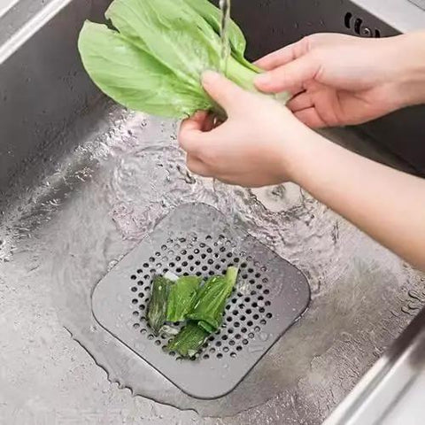 A Total Game Changer 3 Pack Silicone Drain Catchers For Sink And Tub Reusable Hair Strainers With Mesh Filter Super Easy To Rinse No Sweat Quick Cleanup Bathroom Kitchen Setup Saves Pipes used under running water to catch debris.
