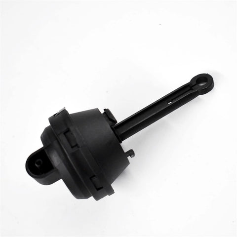 ANTUKO valve vacuum unit actuator, side view; black plastic automotive replacement part
