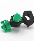 Single nozzle from Adjustable Angled Sprayed Nozzle Set For Crop Irrigation, 10 Pieces External Thread Leakproof Design