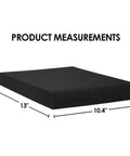 Monitor Isolation Pads For Six To Eight Inch Speakers Big Desk Friendly Acoustic Foam Cushions size measurements
