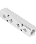 Aluminum Pneumatic Manifold Air Splitter for Quick Connectors and Compressed Air Systems, plug and play install, leak free