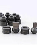 Hydraulic Slotted Die Set For CH60 Punching Machine Includes A Wide Range Of Die Sizes From 5.5x20mm To 14.5x22mm