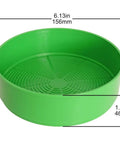 Green tray from Deluxe Seed Sprouter With Four Growing Trays And Seed Packets For Indoor Sprouting Alfalfa Sprouts Fast No Soil Needed