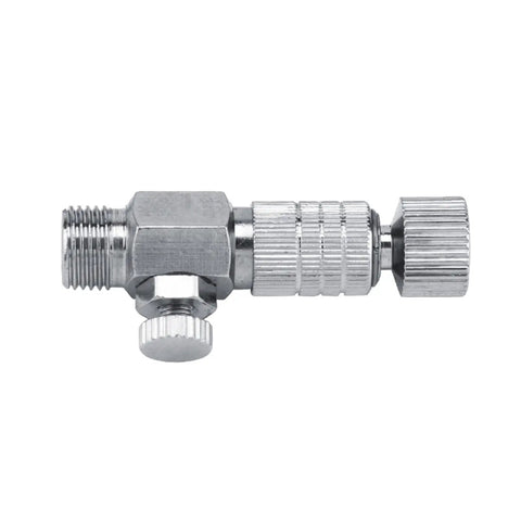 Durable 4 Pack 1/8 Inch Quick Connectors For Airbrush And Air Compressor With Swivel Coupler, metal fitting side view