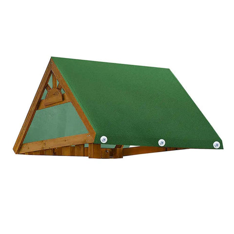 Canopy Replacement Cover For Swing Set 43 By 90 Inches Durable 600D Oxford Cloth With PVC Coating Outdoor Shade Tarp on Frame