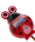 Red ladybug-shaped soil moisture tester from Soil Moisture Tester Kit For Plants And Lawns, Indoor Outdoor Humidity Meter For Garden.