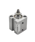 Air Pneumatic Double Acting Compact Cylinder With 25 mm Bore And 5 To 100 mm Stroke SDA25 Series Female And Male Thread Component