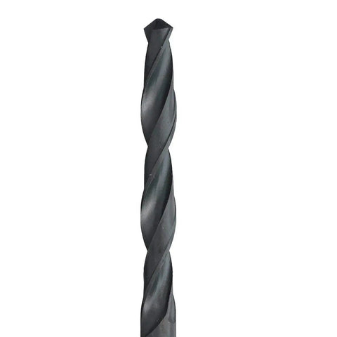 Heavy Duty High Speed Steel Aircraft Extension Drill Bit Five Sixteenth Inch By Six Inch Black Oxide Coated for general metal drilling