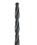 Pro Grade High Speed Steel Aircraft Extension Drill Bit Set 6 Inch Long M Shank HSS Black Oxide Finish Extra Long Reach Durable Cutter Great For Precision Holes DWDA C Series Pack Of 12 showcasing single bit