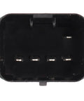 Toyota AC System Push Button Switch Plug-and-Play Replacement Fits Toyota Pickup 1989-1995, T100 1993-1998, Tacoma 1995-2000, 4Runner 1995-1997, RAV4 1996-2000 951017 black plastic connector back view