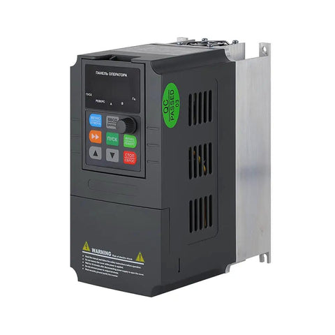 Single Phase To Three Phase VFD Converter For 3 Phase Motors 220V Input 2.2kW Variable Frequency Drive, front view