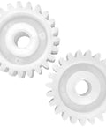 Small Drive Gear 2 Pack For AquaNaut 200 400 450 And Poolvergnuegen Suction Side Automatic Pool Cleaners on white background